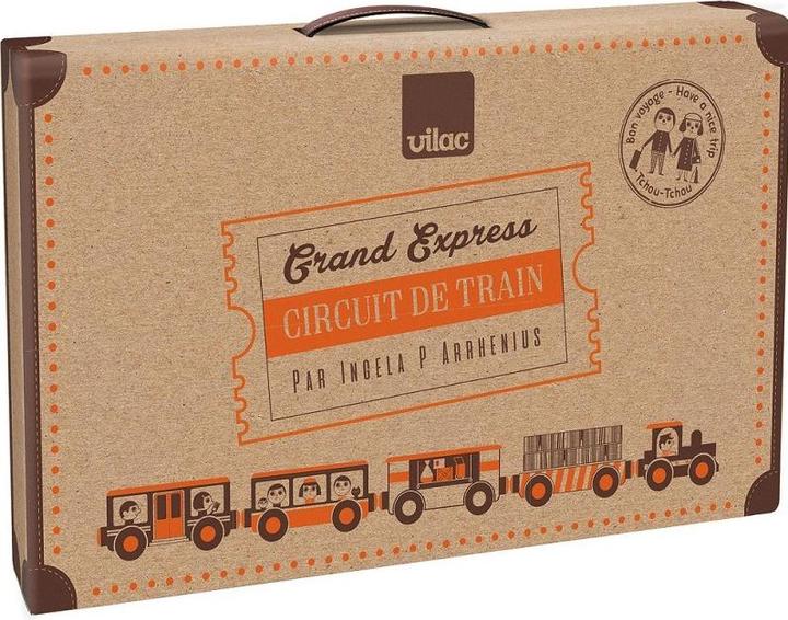 Produktbild Vilac Holzschienenbahn Set