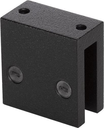 Produktbild Nova Luce GLIM Wandhalter Schwarz 3x1,5x3cm 787017