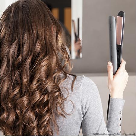 Actual product image Cecotec 880 HidraProtect Tourmaline Hair Straightener with Keratin and Argan Oil Coating and Ionic Function (Straightening iron)