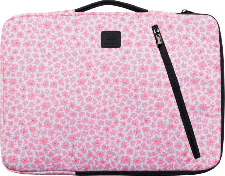 Exacompta Laptophülle Liberty Kunstfaser rosa bis 40,6 cm (16 Zoll) (15.98")