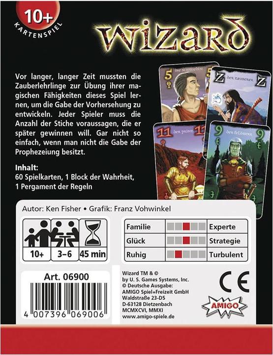 Actual product image Amigo Wizard (German)