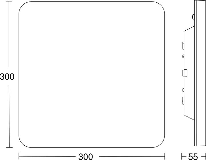 Actual product image Steinel STEI LED wall / ceiling light (1826 lm)