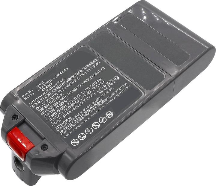 Image du produit CoreParts Batterie 25.2V 2500mAh 63.00Wh
