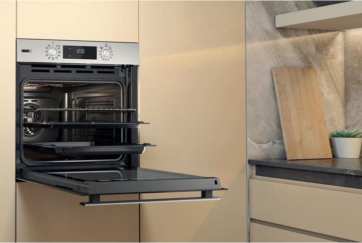 Actual product image Whirlpool Elements Steam OMSR58RU0SX 71 L A+ Stainless steel