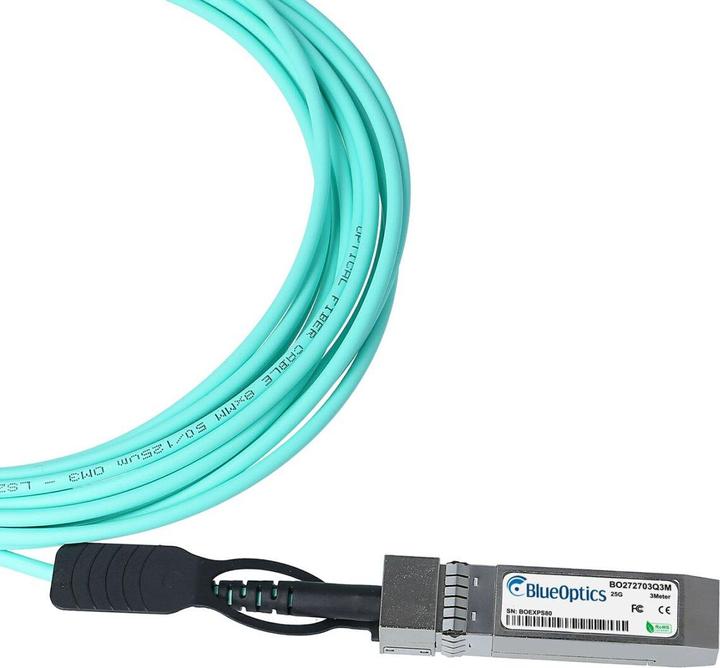 Produktbild CBO Alcatel-Lucent SFP-25G-A50M kompatibles BlueOptics AOC SFP28 BO272703Q50M