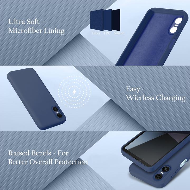 Produktbild Cadorabo Hülle für Sony Xperia 10 VI im Liquid Case Design (Sony Xperia 10 VI)