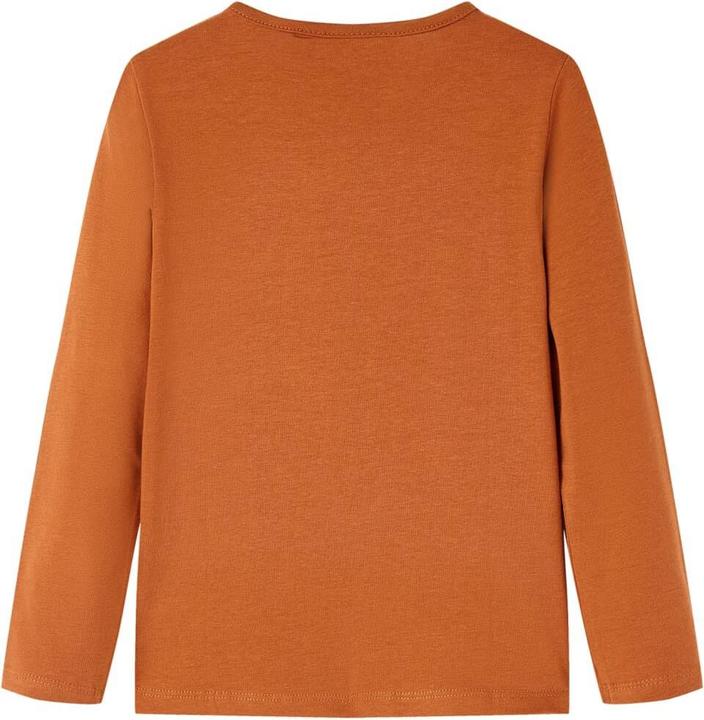 Immagine prodotto VidaXL Camicia da bambino a maniche lunghe Cognac 140,Materiale: 95 % cotone. 5 (140)