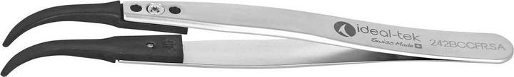 Immagine prodotto Ideal Tek Pinzetta ESD / Punta sostituibile Fibra di carbonio Curva / Fine 115 mm