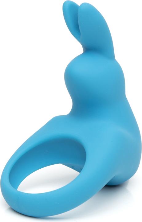 Image du produit Happy Rabbit Anneau Cock Rechargeable Vibrant Lapin Bleu (3 cm)