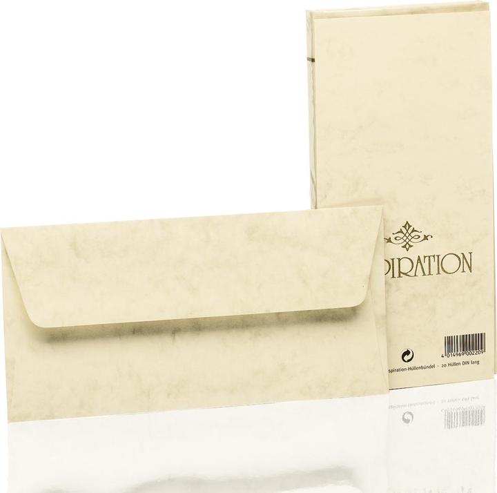 Rössler Briefumschlag DL 20 Stück chamois (20 x)