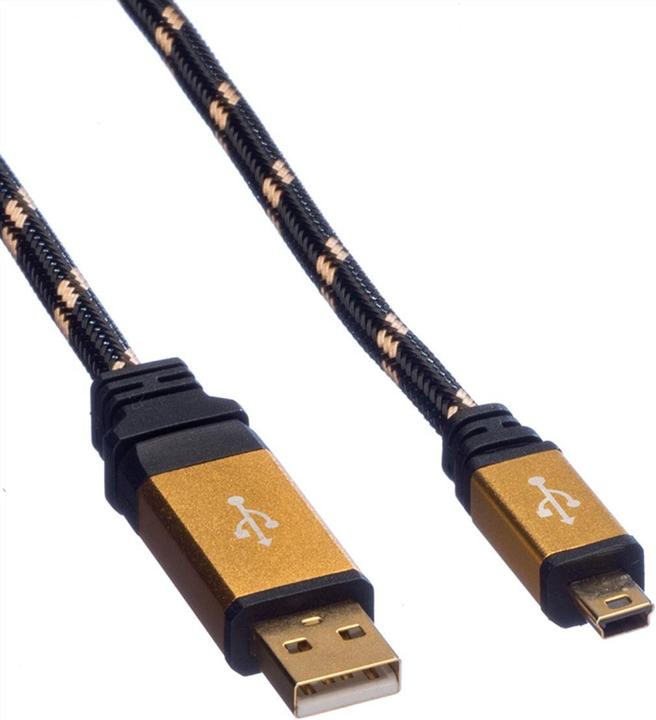 Roline Gold USB 2.0 (0.80 m, USB 2.0)