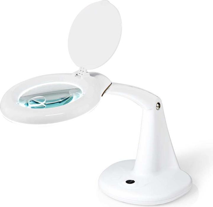 Image du produit Nedis Lampe loupe | Puissance de la lentille : 3 - 12 dioptries | 6500 K | 6.5 W | 585 lm | Blanc (585 lm)
