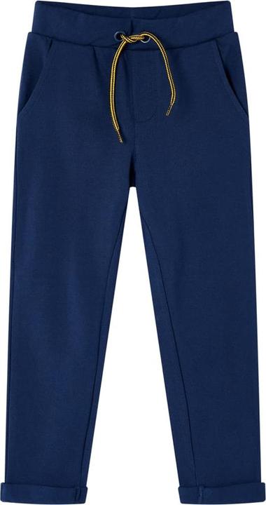 VidaXL Kinderhose mit Kordelzug Marineblau 140,Material: 95 (140)