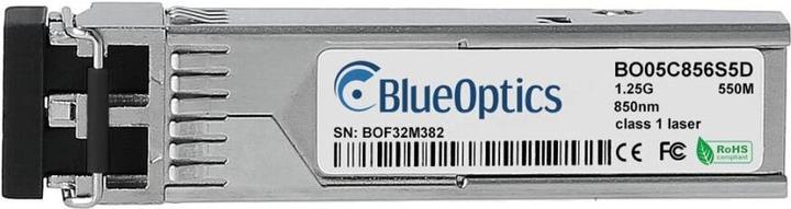 Produktbild BlueOptics SFP Transceiver 850nm 1000BASE-SX 550 Meter industrial