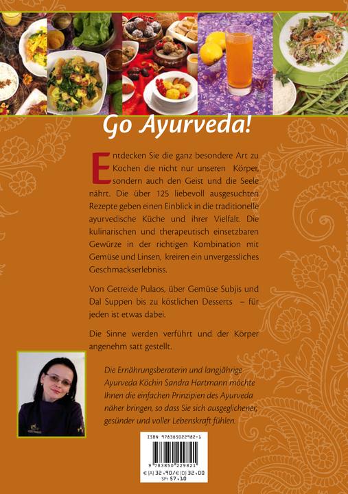 Produktbild Der Schatz der Ayurveda Küche (Deutsch, Sandra Hartmann, 2009)