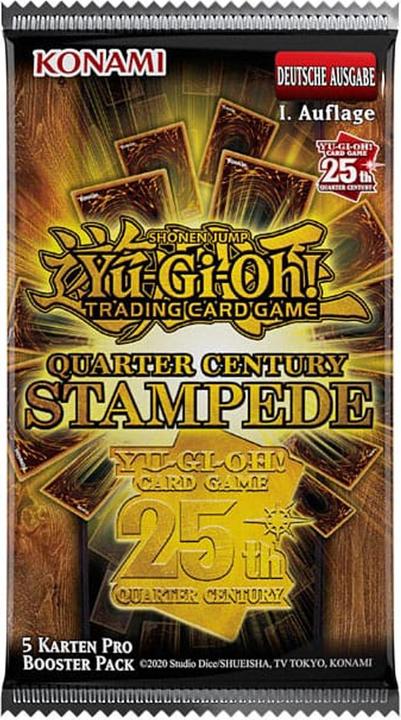 Immagine prodotto Yu-Gi-Oh Scatola di richiamo Quarter Century Stampede (Tedesco, Display del booster)