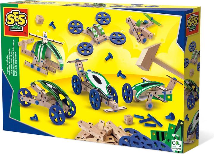 Produktbild Ses Zimmerei-Set Fahrzeuge