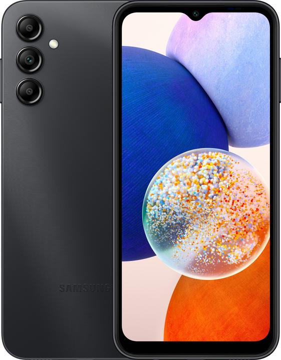 Samsung Galaxy A14 5G (128 Go, Noir, 6.60", Double SIM, 50 Mpx, 5G)
