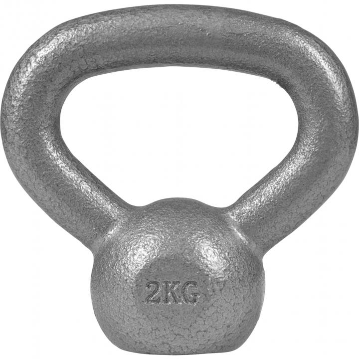 Image du produit Gorilla Sports Kettlebell en fonte (1 x 16 kg, 1 x 12 kg)
