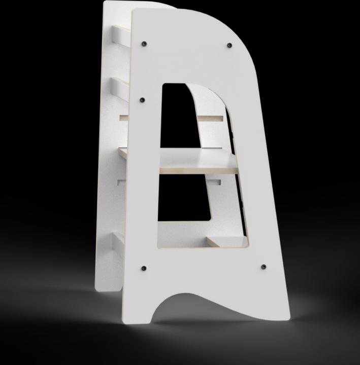 Actual product image MamaToyz KULE - Learning tower grey
