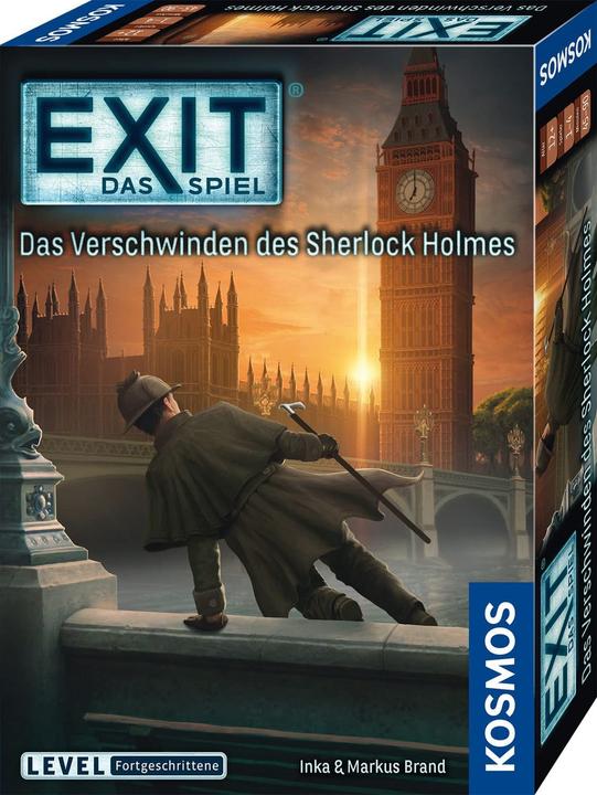 Produktbild Kosmos EXIT - Das Spiel - Das Verschwinden des Sherlock Holmes (Fortgeschrittene) (Englisch)