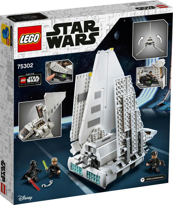 Actual product image LEGO Star Wars 75302 Imperial Shuttle (75302, LEGO Star Wars)