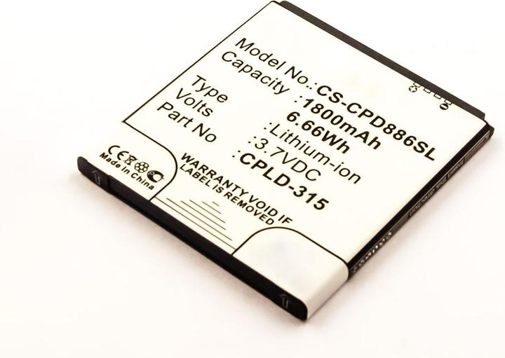 Produktbild AGI Akku kompatibel mit Vodafone CPLD-315 - Akku - 1.800 mAh