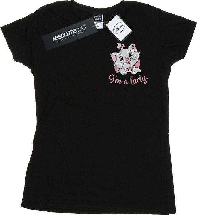 Disney Aristocats Marie I'm A Lady Breast Print TShirt (L)