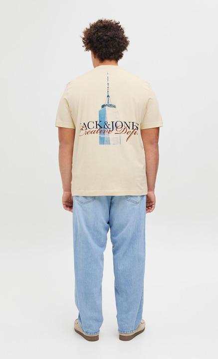 Produktbild Jack & Jones Plus Size Rückenprint T-shirt T-shirt (4XL)