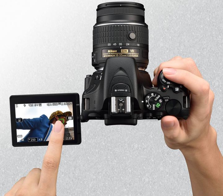 Productafbeelding Nikon D5500 18-55mm kit (APS-C / DX)