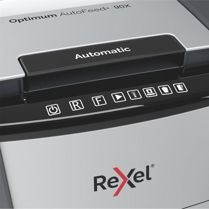 Actual product image Rexel Optimum Autofeed+ 90X P-4 document shredder, 90 pages (Particle cut)