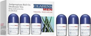 Immagine prodotto Clarins Antiperspirant Roll-On Deodorant Trio Set (Roll-on)