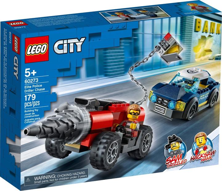Produktbild LEGO City Verfolgung des Bohrfahrzeugs (60273, LEGO City)