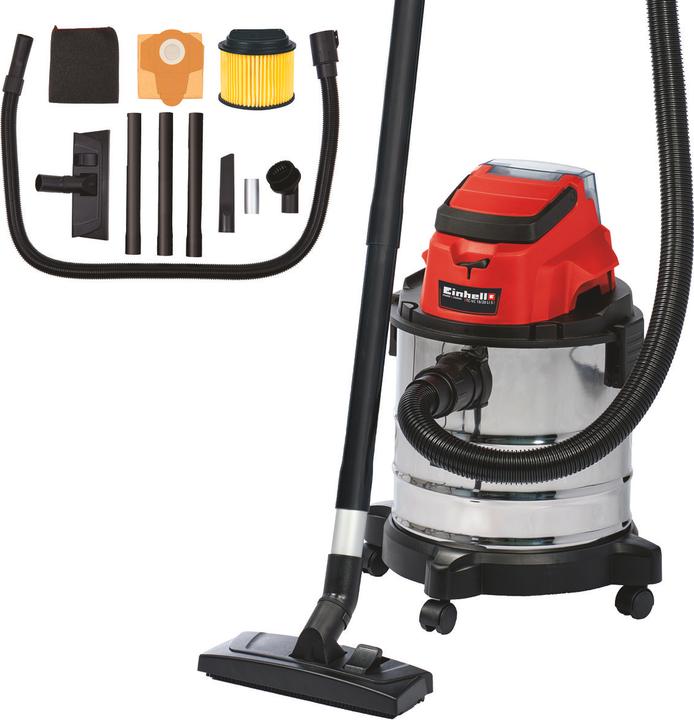 Actual product image Einhell TC-VC 18/20 Li S Solo (Wet dry vacuum cleaner)