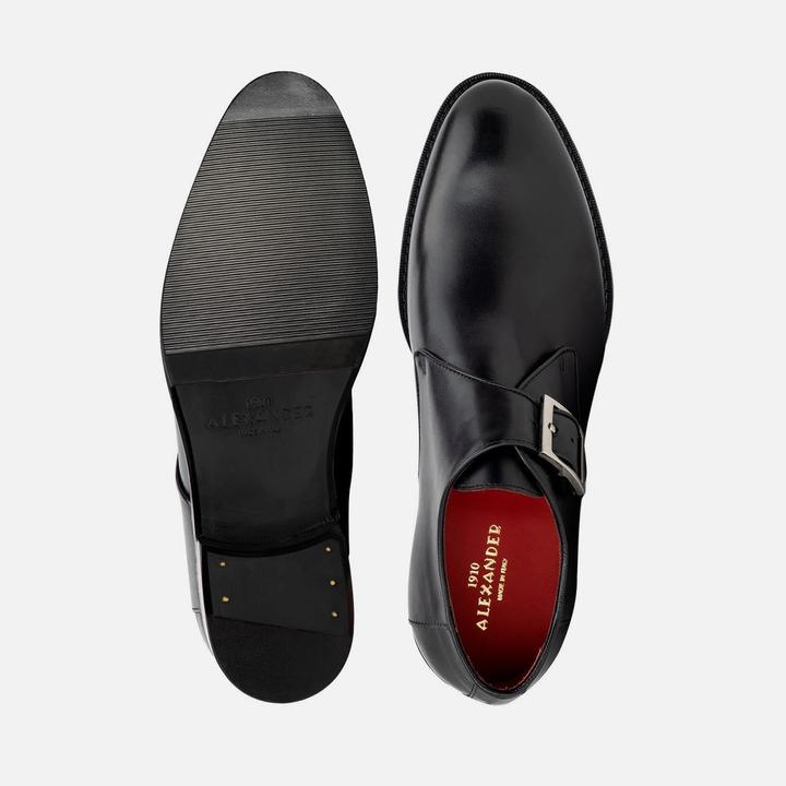 Produktbild Alexander 1910 Monk Strap - Black Buckle (45)