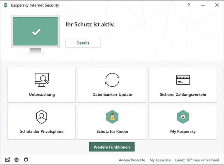 Produktbild Kaspersky Internet Security 2020 (5 User, 12 Monate)