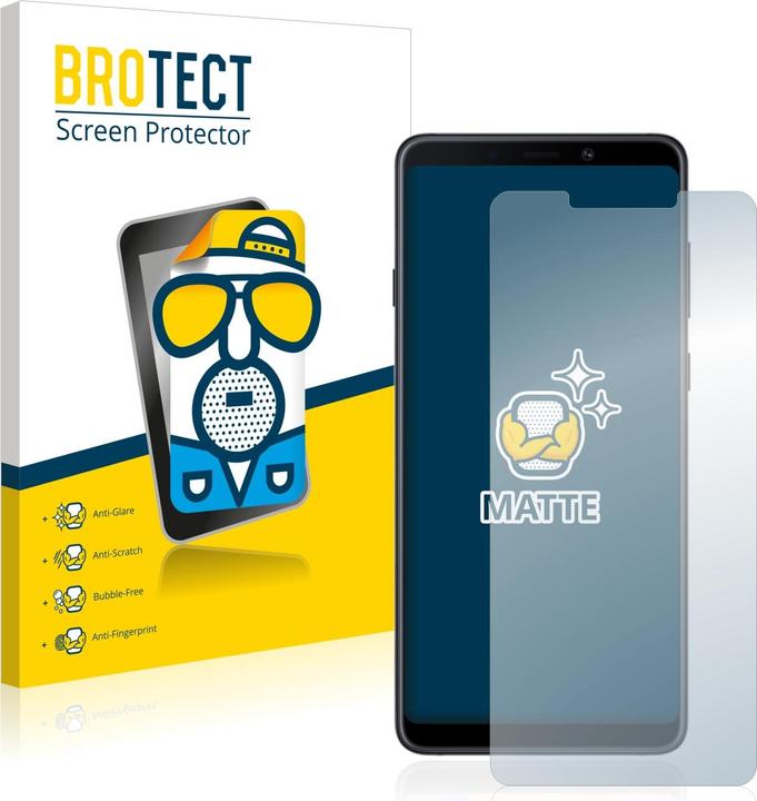 Image du produit BROTECT Film de protection antireflet Protection d'écran mat (2 pièce(s), Samsung Galaxy A9 (2018))