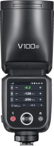Actual product image Godox Speedlite V100 C (Plug-on flash, Canon)