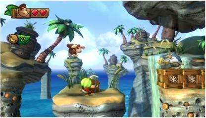 Actual product image Nintendo Donkey Kong Country Returns (UK, SE, DK, FI) - Tropical Freeze (Switch, Switch Lite, Switch OLED, EN)