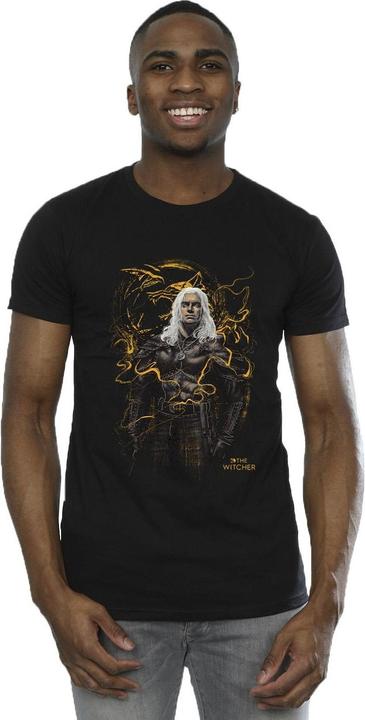 Produktbild Netflix The Witcher Smoking Wolf TShirt (4XL)