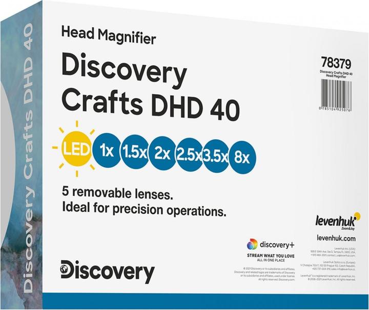 Produktbild Discovery Crafts DHD 40 Kopflupe