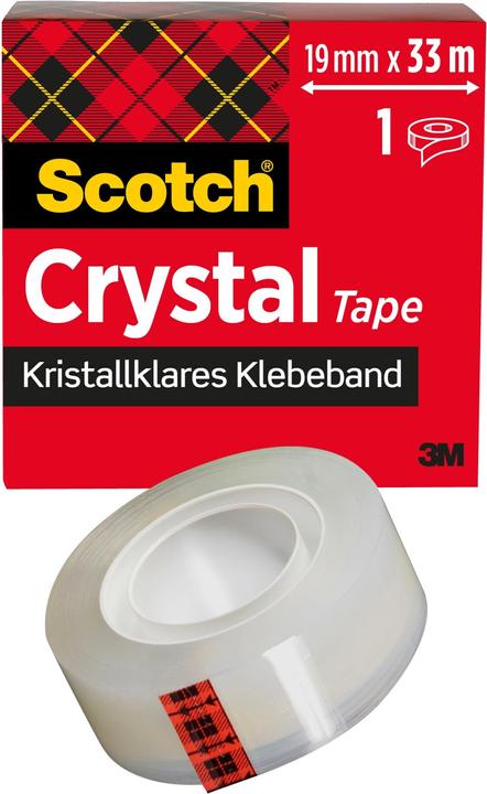 Scotch Cristal 19mm x 3crystal clair (19 mm)