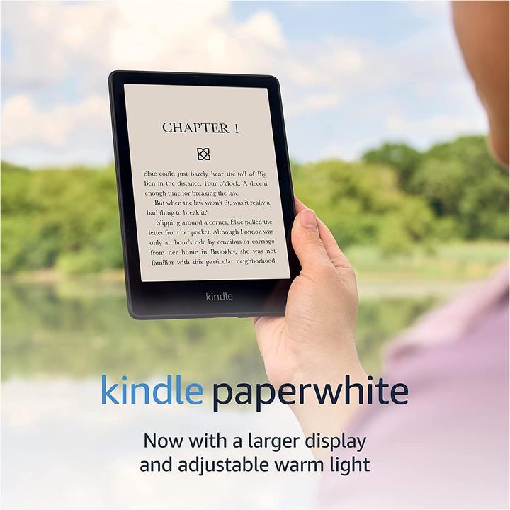 Immagine prodotto Amazon Kindle Paperwhite 11a generazione (6.80", 8 GB, Nero)