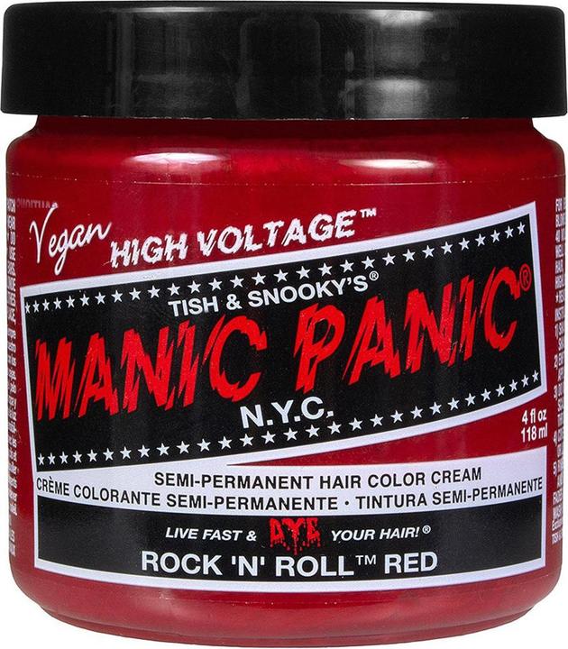 Produktbild Skybound Rock N Roll Semi-Permanent Red Hair Colour Cream 113g 118ml (Rock 'N' Roll Red)