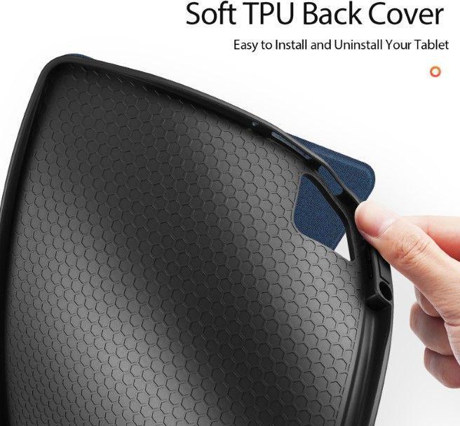 Image du produit Dux Ducis Book case Xiaomi Redmi Pad 7/7 Pro Domo Series Tri-fold Stand PU Leather Tablet Cover Blue (Xiaomi Pad 7 Pro, Xiaomi Pad 7)