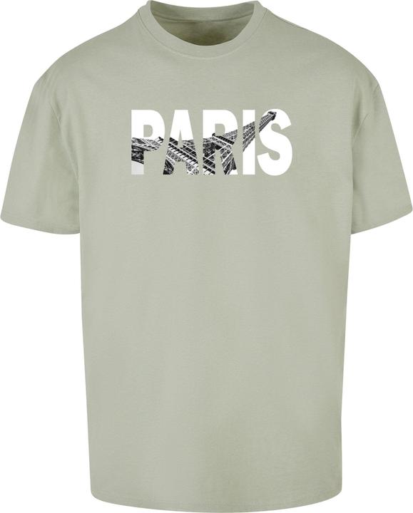 Actual product image Merchcode Paris Eiffel Tower Heavy Oversize Tee - 117197 (4XL)