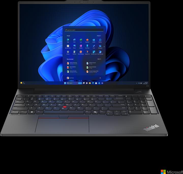 Actual product image Lenovo ThinkPad E16 Gen 2 (16", Intel Core Ultra 7 155H, 32 GB, 1000 GB, CH)