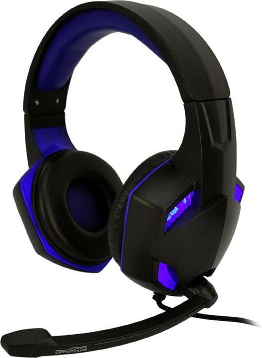 Produktbild Amstrad Pro Gamer Headset für PC / SWITCH / PS4 / XBOX Kabelgebunden 3 Meter LED-Rückspiegelung. (Kabelgebunden)