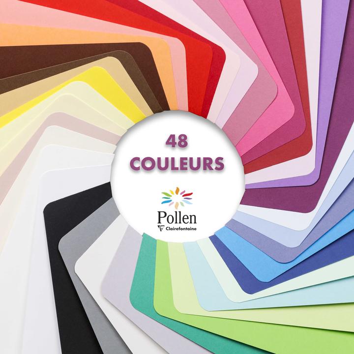 Image du produit Clairefontaine Enveloppe Pollen Format de l'enveloppe : DIN C6 Dimensions : 162 x 114 mm (l x h) (114 x 162 mm, C6, 20 x)