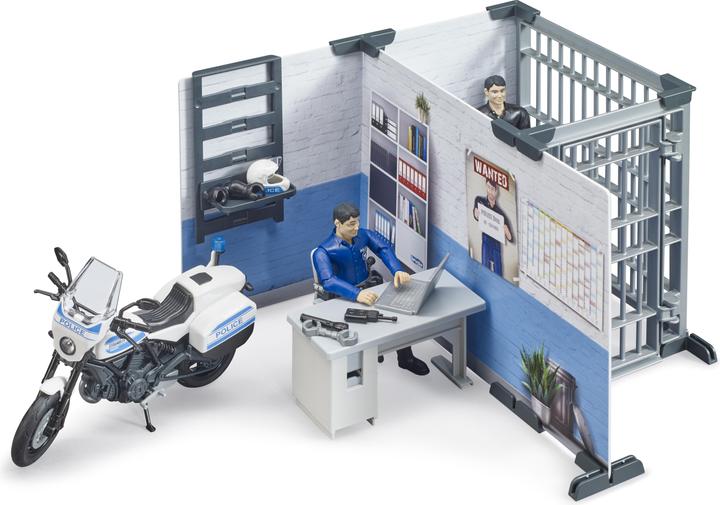 Actual product image Bruder Police station with police motorcycle
